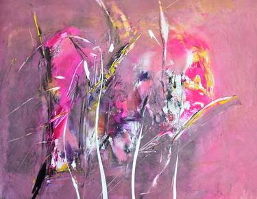 Print of Abstract Expressionism Time Paintings by Agnieszka Kukawska