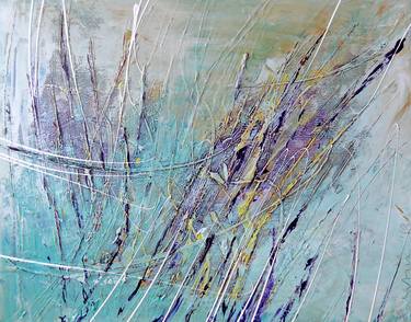 Original Abstract Expressionism Nature Paintings by Agnieszka Kukawska