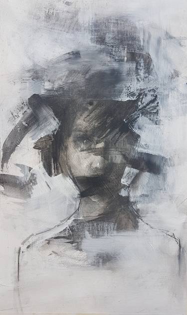 Print of Abstract Portrait Drawings by Easam Darawshi