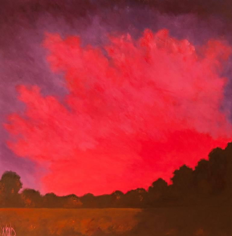 Stephen R Hand Evening Glory Painting by Stephen R Hand | Saatchi Art