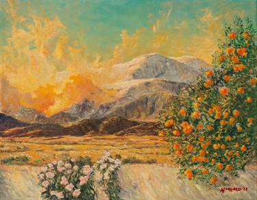 Original Impressionism Landscape Paintings by Francis Azzopardi