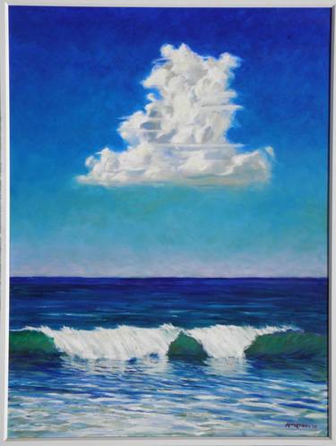 Print of Impressionism Seascape Paintings by Francis Azzopardi