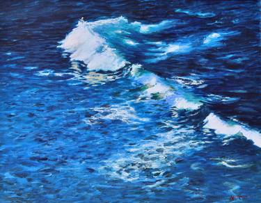 Original Impressionism Seascape Paintings by Francis Azzopardi