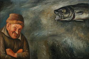 Original Fish Painting by Igor Gorban