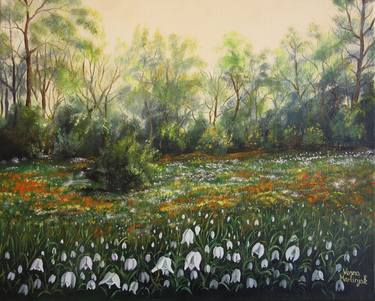 Original Impressionism Landscape Paintings by Vesna Martinjak