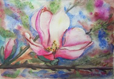 Print of Floral Paintings by Vesna Martinjak