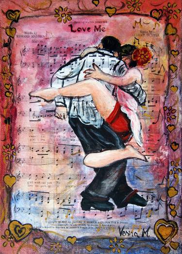 Print of Love Paintings by Vesna Martinjak