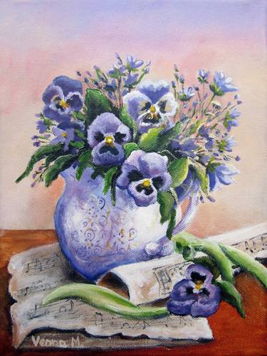 Print of Fine Art Still Life Paintings by Vesna Martinjak