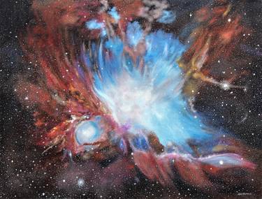 Print of Realism Outer Space Paintings by Ken Ahlering