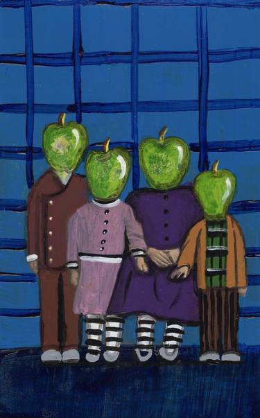 Green Apple Children Portrait thumb