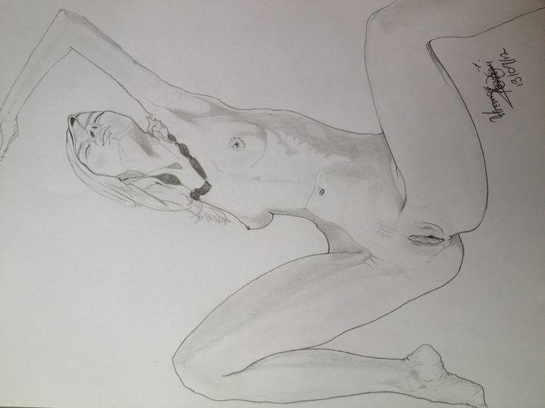 Original Body Drawing by Ike Godswill