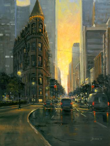 Print of Realism Cities Paintings by Michael Swanson