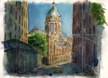 Original Impressionism Cities Paintings by Peter Koval