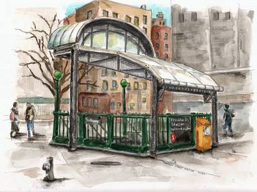 Franklin Street Station (South View), TriBeCa, NYC thumb