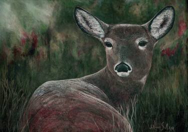 Original Contemporary Animal Painting by JoAnne Helfert-Sullam