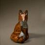 JoAnne Helfert Sullam, American Contemporary
Little Red Fox
2 ¼” w by 2” 31/2” h
Copper and silver leaf concrete
Artist, Signed on the bottom of work
Ltd edition 25 artist proofs
Each fox will vary in the copper/silver.
So no one will look exactly alike.