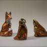 JoAnne Helfert Sullam, American Contemporary
Little Red Fox
2 ¼” w by 2” 31/2” h
Copper and silver leaf concrete
Artist, Signed on the bottom of work
Ltd edition 25 artist proofs
Each fox will vary in the copper/silver.
So no one will look exactly alike.