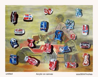 Original Pop Art Automobile Paintings by Sanjay Sharma