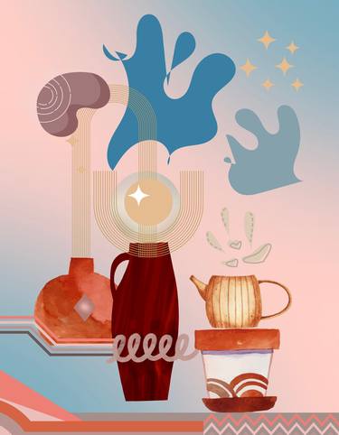 Print of Conceptual Food & Drink Digital by Elena Stroganova
