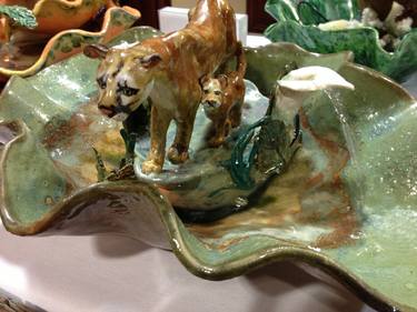 Original Animal Sculpture by Lorrie Goss