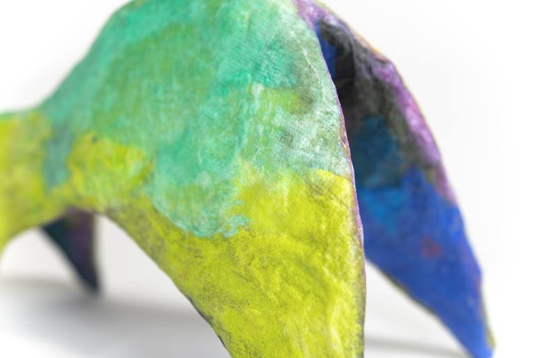 Original Abstract Animal Sculpture by Satomi Sugimoto