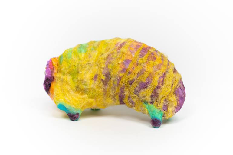 Original Abstract Animal Sculpture by Satomi Sugimoto