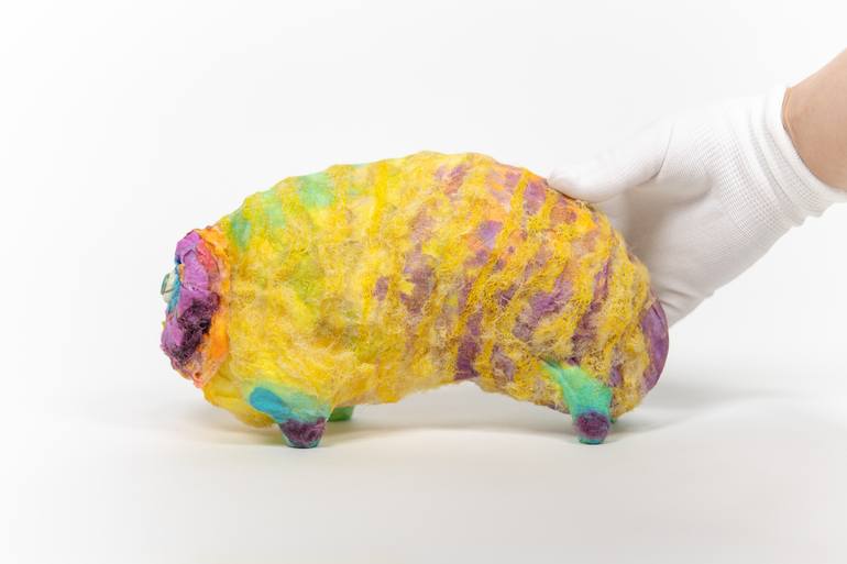 Original Abstract Animal Sculpture by Satomi Sugimoto