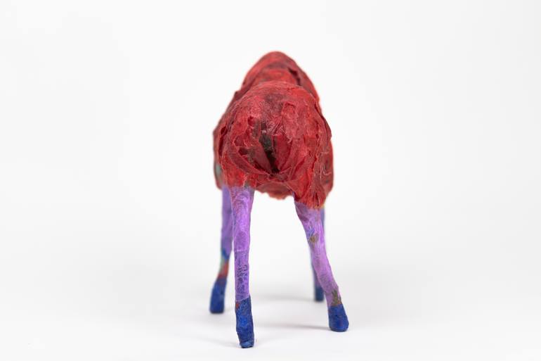 Original Abstract Animal Sculpture by Satomi Sugimoto