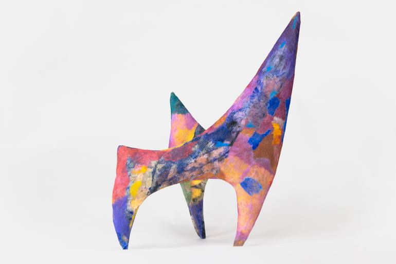 Original Abstract Animal Sculpture by Satomi Sugimoto