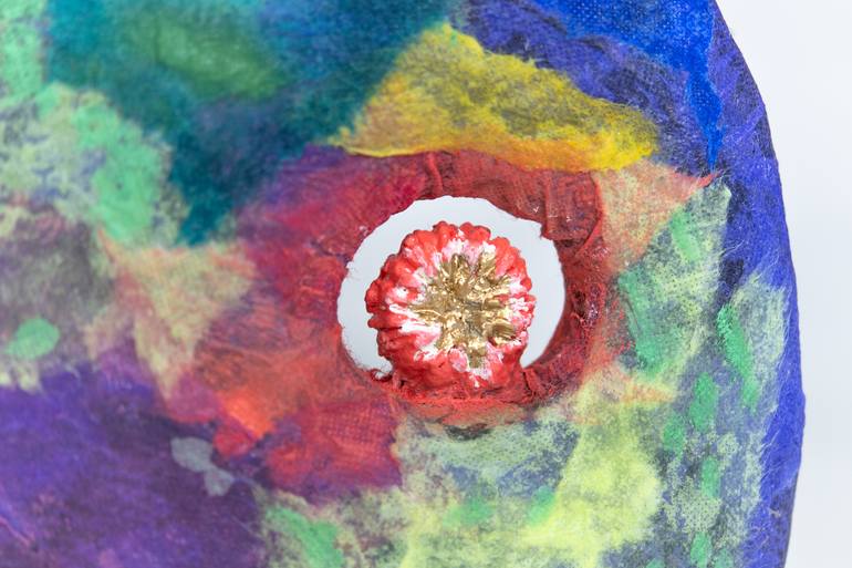 Original Abstract Animal Sculpture by Satomi Sugimoto