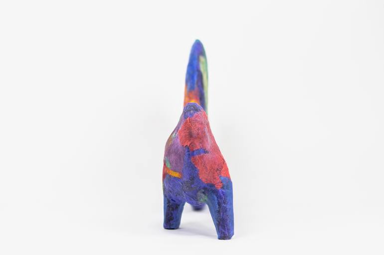 Original Abstract Animal Sculpture by Satomi Sugimoto