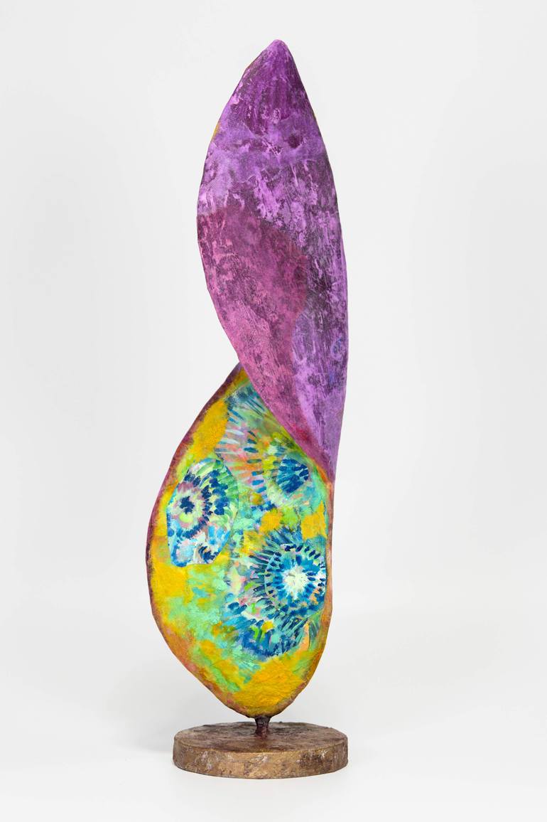 Original Abstract Expressionism Abstract Sculpture by Satomi Sugimoto