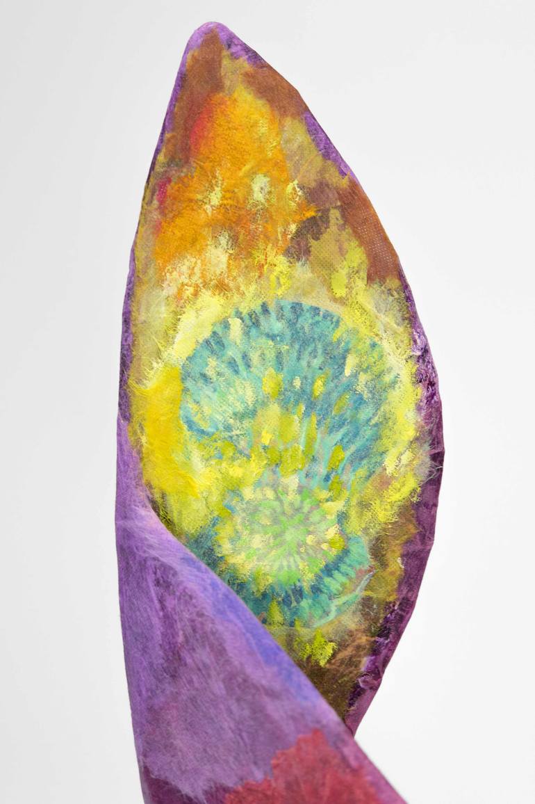 Original Abstract Expressionism Abstract Sculpture by Satomi Sugimoto