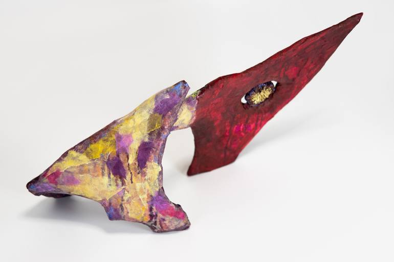 Original Abstract Animal Sculpture by Satomi Sugimoto