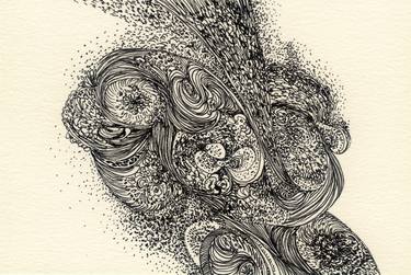 Original Abstract Drawings by Satomi Sugimoto