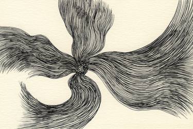 Original Illustration Abstract Drawings by Satomi Sugimoto