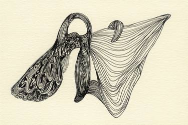 Original Abstract Drawings by Satomi Sugimoto