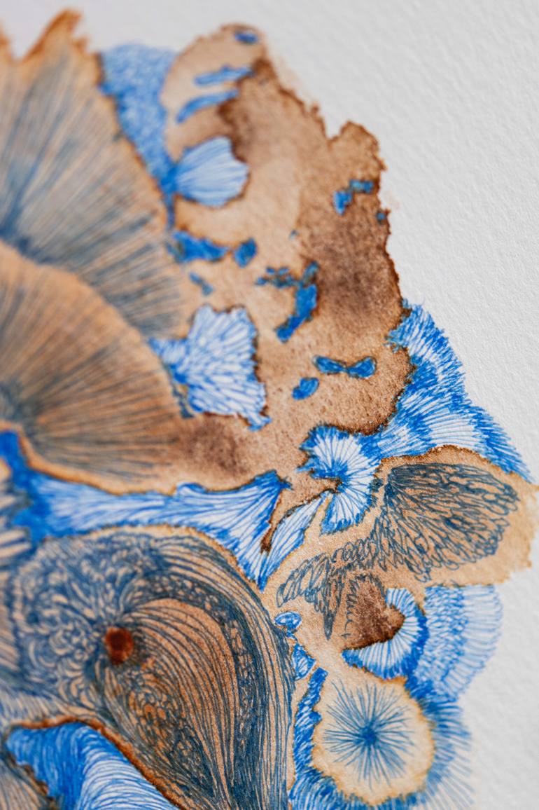 Original Abstract Drawing by Satomi Sugimoto