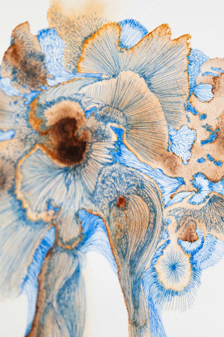 Original Abstract Drawing by Satomi Sugimoto