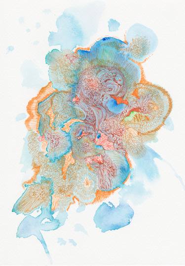 Print of Abstract Drawings by Satomi Sugimoto