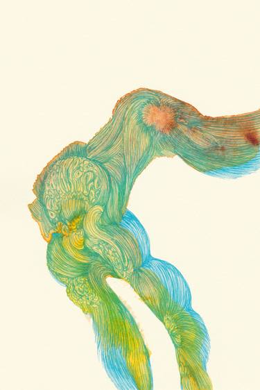 Print of Figurative Body Drawings by Satomi Sugimoto