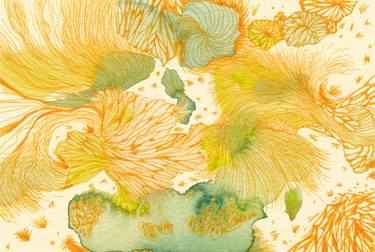 Print of Abstract Drawings by Satomi Sugimoto