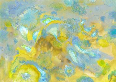 Print of Fine Art Abstract Paintings by Satomi Sugimoto