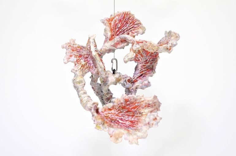 Original Figurative Fish Sculpture by Satomi Sugimoto