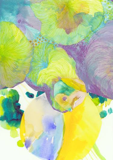 Print of Fine Art Nature Collage by Satomi Sugimoto