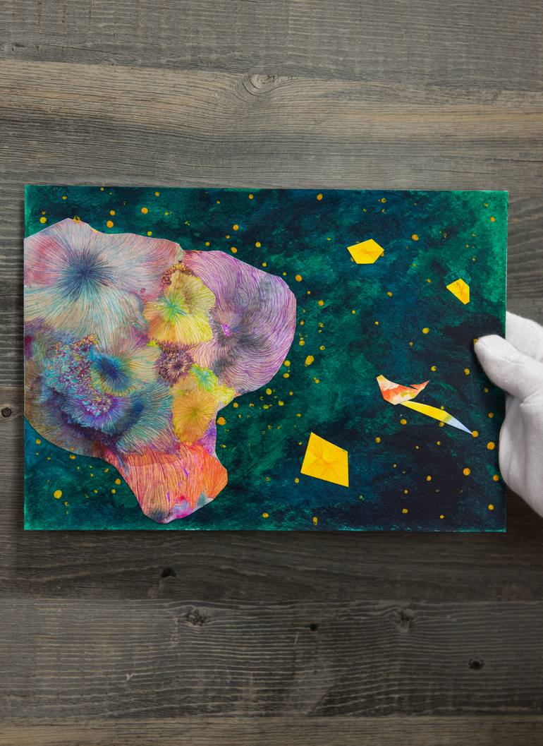 Original Other Abstract Collage by Satomi Sugimoto