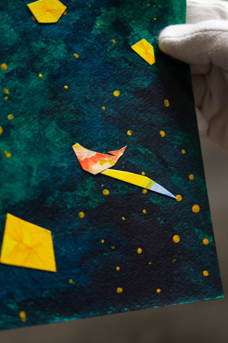 Original Other Abstract Collage by Satomi Sugimoto
