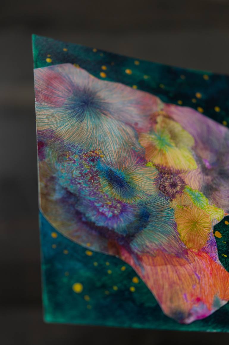 Original Other Abstract Collage by Satomi Sugimoto