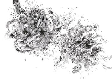 Print of Abstract Drawings by Satomi Sugimoto