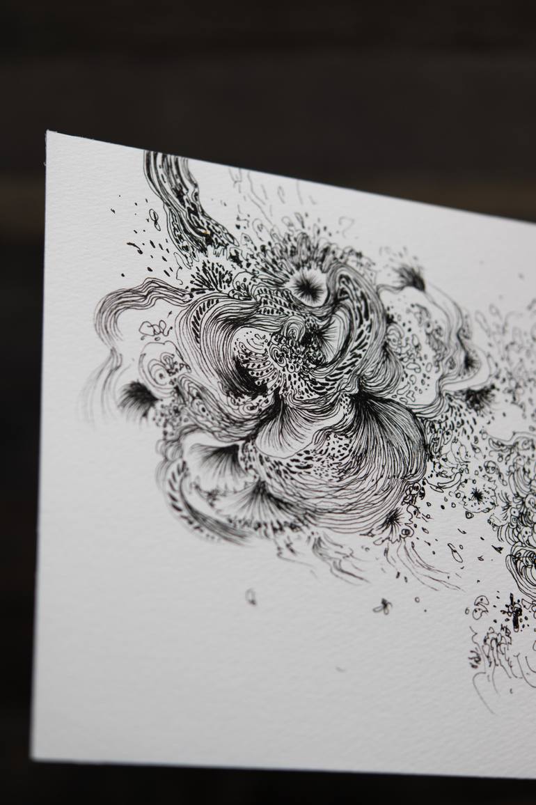 Original Other Abstract Drawing by Satomi Sugimoto